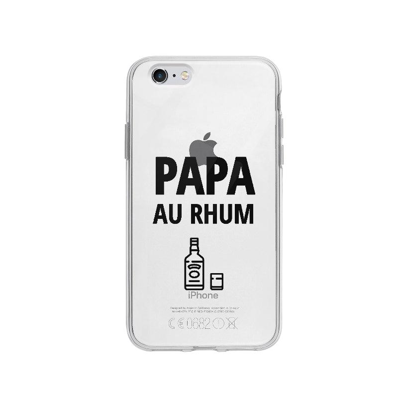 Coque Papa Au Rhum pour iPhone 6 - Coque Wiqeo 5€-10€, Drôle, Expression, Français, iPhone 6, Nadine P Wiqeo, Déstockeur de Coques Pour iPhone