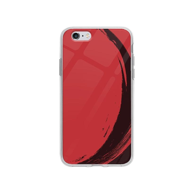 Coque Peinture Rouge pour iPhone 6 - Coque Wiqeo 5€-10€, Abstrait, Adele C, iPhone 6 Wiqeo, Déstockeur de Coques Pour iPhone
