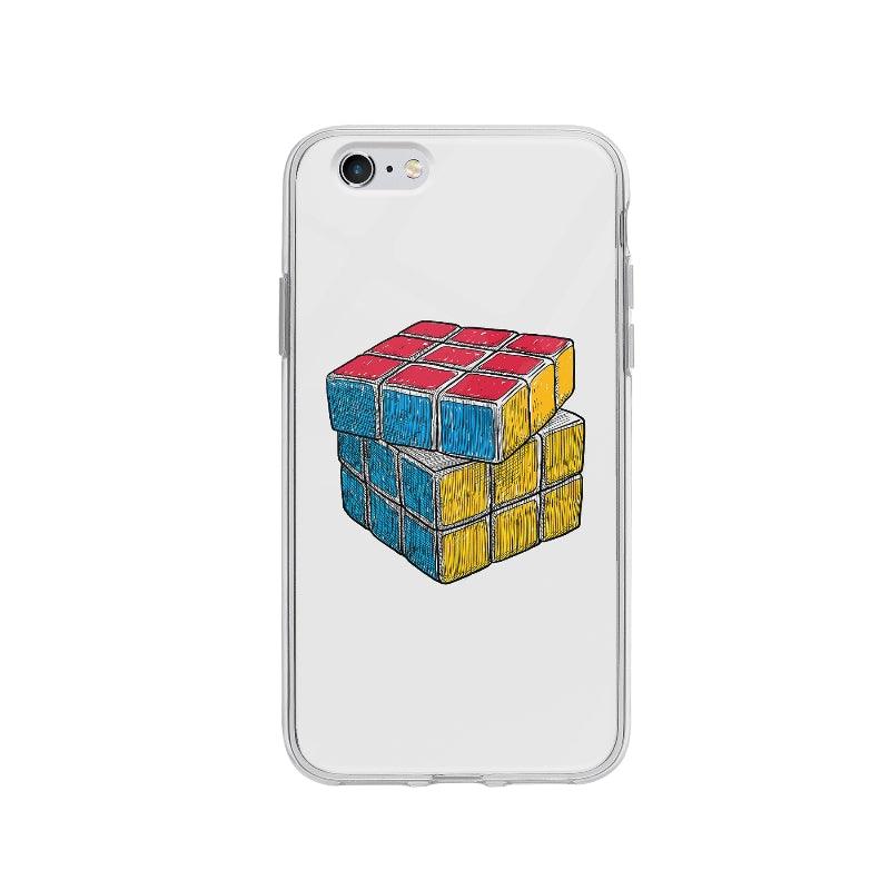 Coque Rubik's Cube pour iPhone 6 - Coque Wiqeo 5€-10€, Illustration, iPhone 6, Lydie T Wiqeo, Déstockeur de Coques Pour iPhone
