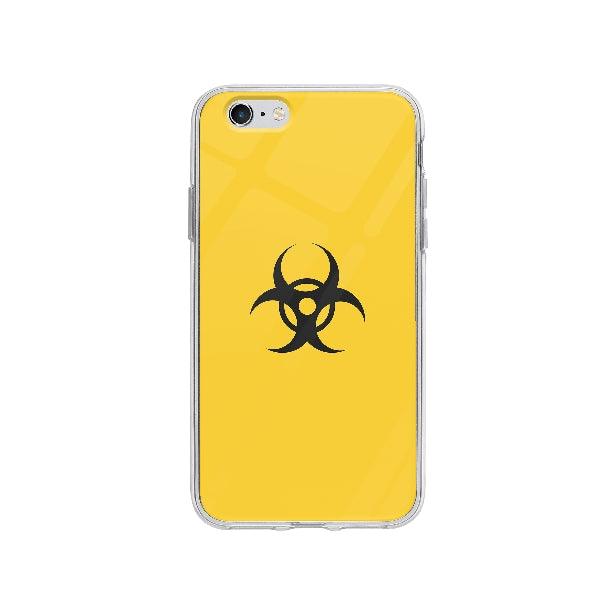 Coque Signe Danger Biologique pour iPhone 6 - Coque Wiqeo 5€-10€, Claudine M, Illustration, iPhone 6 Wiqeo, Déstockeur de Coques Pour iPhone