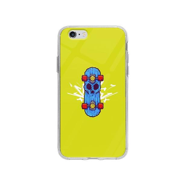 Coque Skateboard Squelette pour iPhone 6 - Coque Wiqeo 5€-10€, Illustration, iPhone 6, Jade A Wiqeo, Déstockeur de Coques Pour iPhone