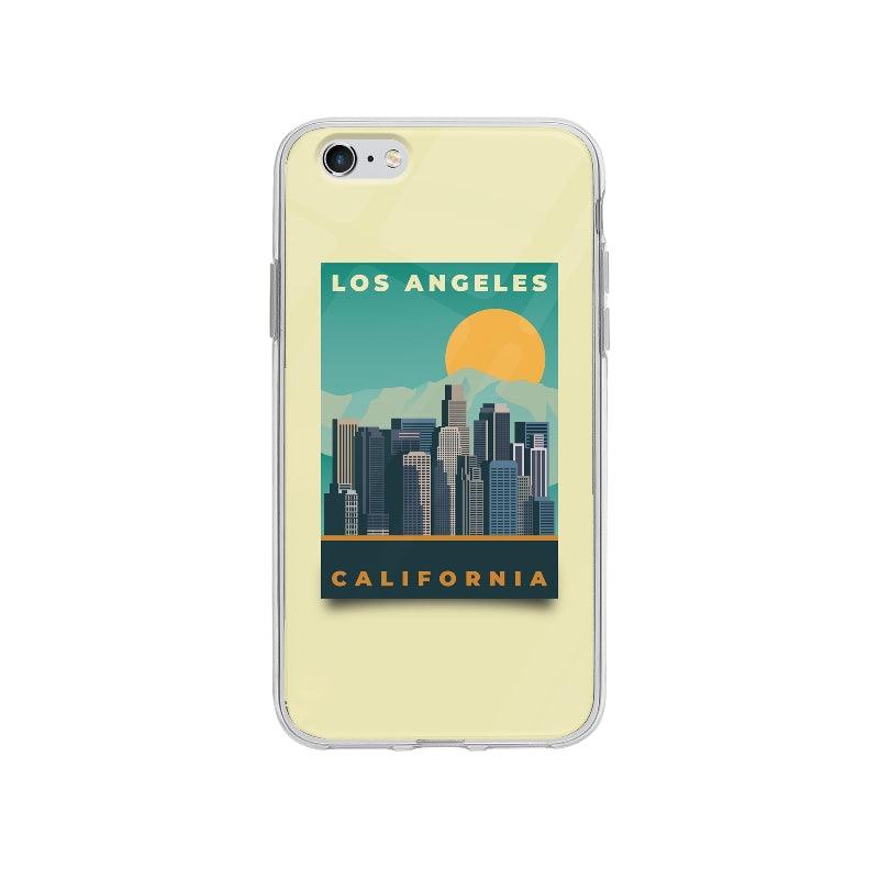 Coque Affiche Los Angeles pour iPhone 6S Plus - Coque Wiqeo 5€-10€, Bastien M, Illustration, iPhone 6S Plus, Voyage Wiqeo, Déstockeur de Coques Pour iPhone