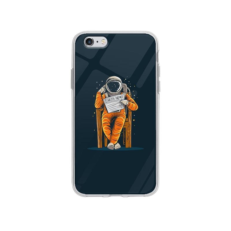 Coque Astronaute Assis pour iPhone 6S Plus - Coque Wiqeo 5€-10€, Illustration, iPhone 6S Plus, Oriane G Wiqeo, Déstockeur de Coques Pour iPhone