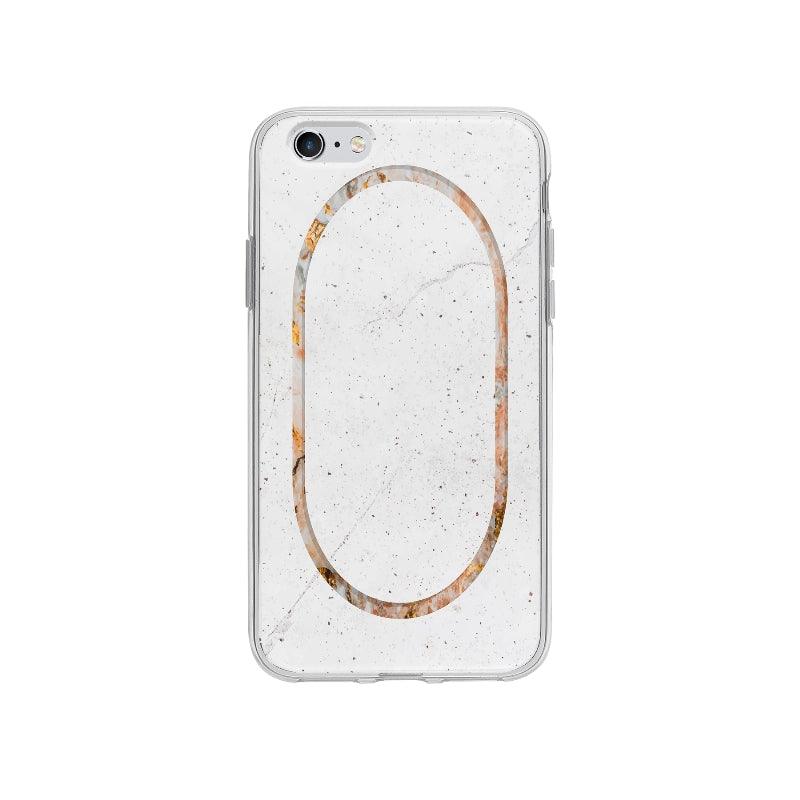 Coque Cadre Texture Marbre pour iPhone 6S Plus - Coque Wiqeo 5€-10€, Abstrait, Andy J, Géométrie, iPhone 6S Plus Wiqeo, Déstockeur de Coques Pour iPhone