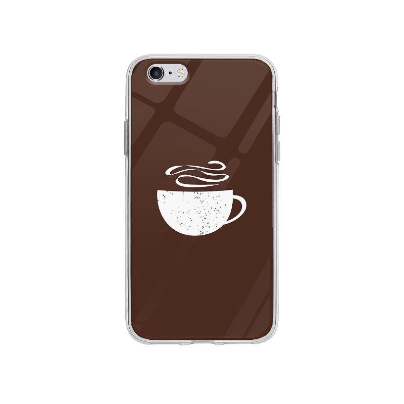 Coque Café Chaud pour iPhone 6S Plus - Coque Wiqeo 5€-10€, Fabien R, Illustration, iPhone 6S Plus, Nourriture Wiqeo, Déstockeur de Coques Pour iPhone
