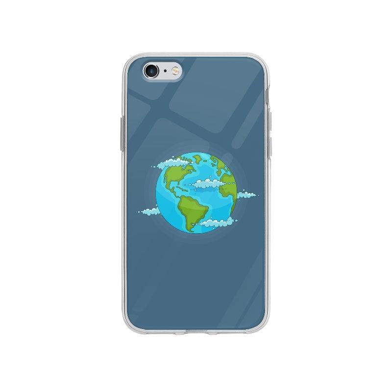 Coque Planète Terre pour iPhone 6S Plus - Coque Wiqeo 5€-10€, Alice A, Illustration, iPhone 6S Plus Wiqeo, Déstockeur de Coques Pour iPhone