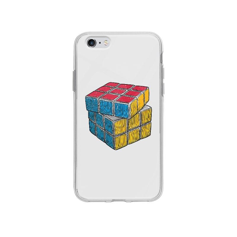Coque Rubik's Cube pour iPhone 6S Plus - Coque Wiqeo 5€-10€, Illustration, iPhone 6S Plus, Lydie T Wiqeo, Déstockeur de Coques Pour iPhone