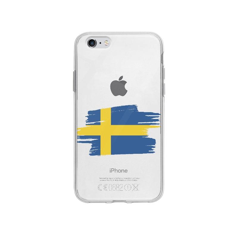 Coque Suède pour iPhone 6S Plus - Coque Wiqeo 5€-10€, Camille H, Drapeau, iPhone 6S Plus, Pays, Suède Wiqeo, Déstockeur de Coques Pour iPhone