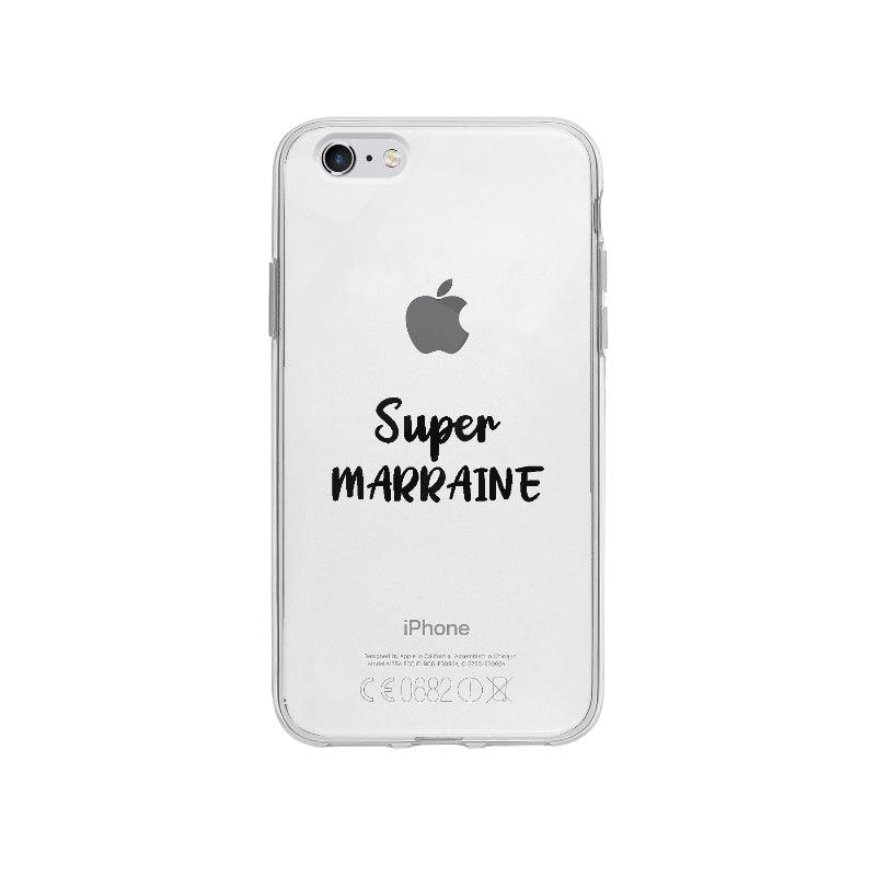 Coque Super Marraine pour iPhone 6S Plus - Coque Wiqeo 5€-10€, Adele C, Amour, Expression, Fierté, Français, iPhone 6S Plus, Tempérament Wiqeo, Déstockeur de Coques Pour iPhone