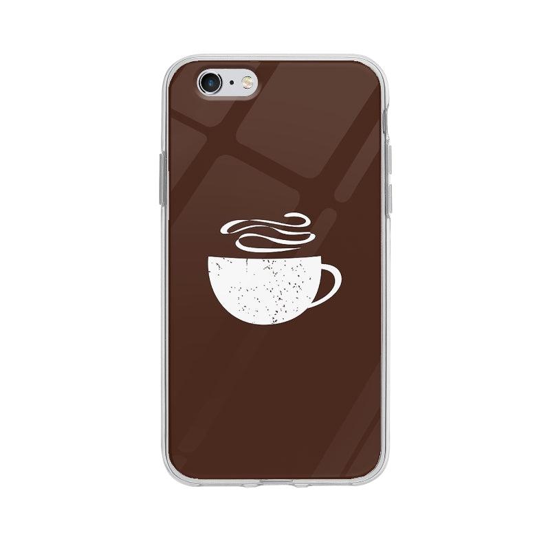 Coque Café Chaud pour iPhone 6S - Coque Wiqeo 5€-10€, Fabien R, Illustration, iPhone 6S, Nourriture Wiqeo, Déstockeur de Coques Pour iPhone