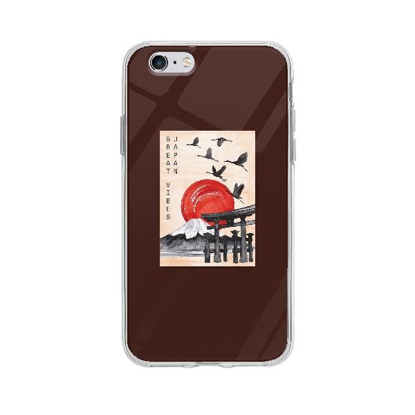 Coque Carte Postale Japon pour iPhone 6S - Coque Wiqeo 5€-10€, Alice A, Illustration, iPhone 6S, Paysage, Voyage Wiqeo, Déstockeur de Coques Pour iPhone