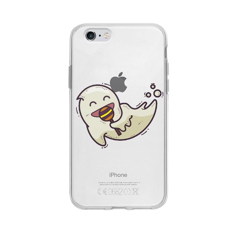 Coque Fantôme Souriant pour iPhone 6S - Coque Wiqeo 5€-10€, Denis H, Fantôme, Halloween, iPhone 6S Wiqeo, Déstockeur de Coques Pour iPhone