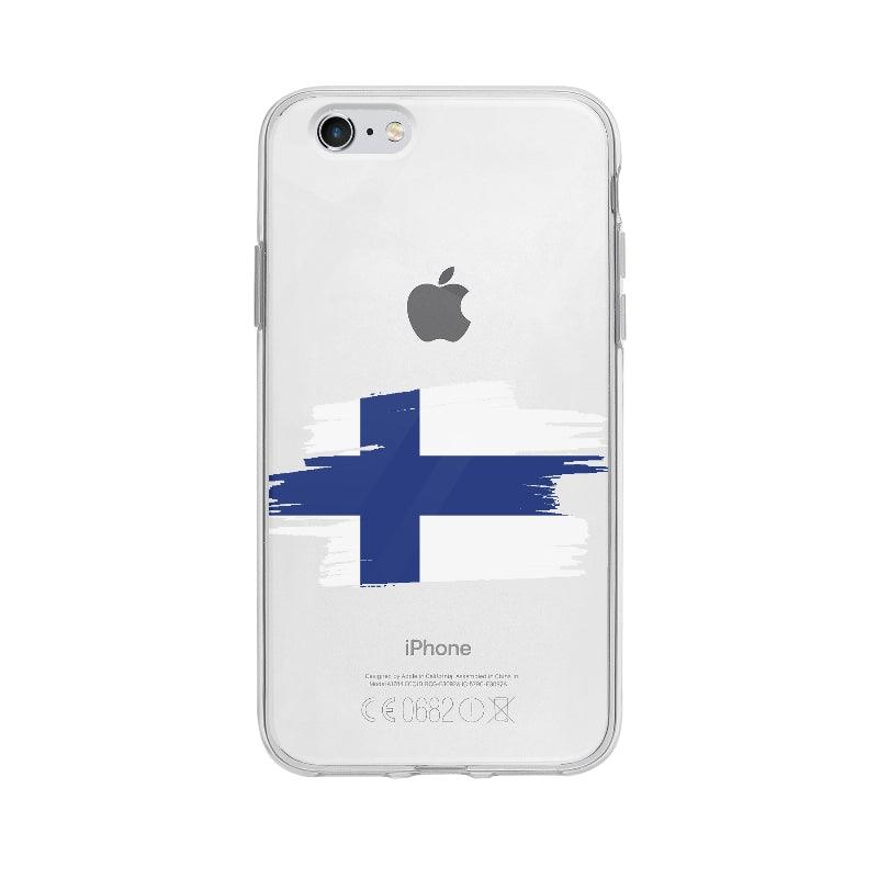 Coque Finlande pour iPhone 6S - Coque Wiqeo 5€-10€, Drapeau, Finlande, iPhone 6S, Iris D, Pays Wiqeo, Déstockeur de Coques Pour iPhone