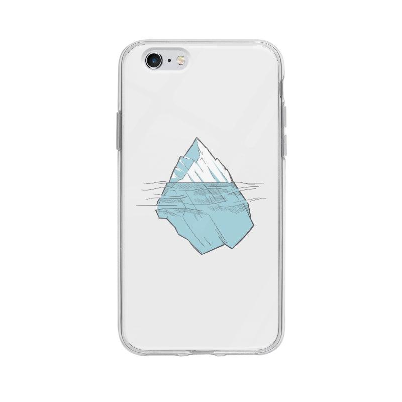 Coque Iceberg Dessiné pour iPhone 6S - Coque Wiqeo 5€-10€, Chantal W, Illustration, iPhone 6S Wiqeo, Déstockeur de Coques Pour iPhone