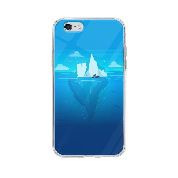 Coque Iceberg pour iPhone 6S - Coque Wiqeo 5€-10€, Chantal W, Illustration, iPhone 6S, Paysage Wiqeo, Déstockeur de Coques Pour iPhone