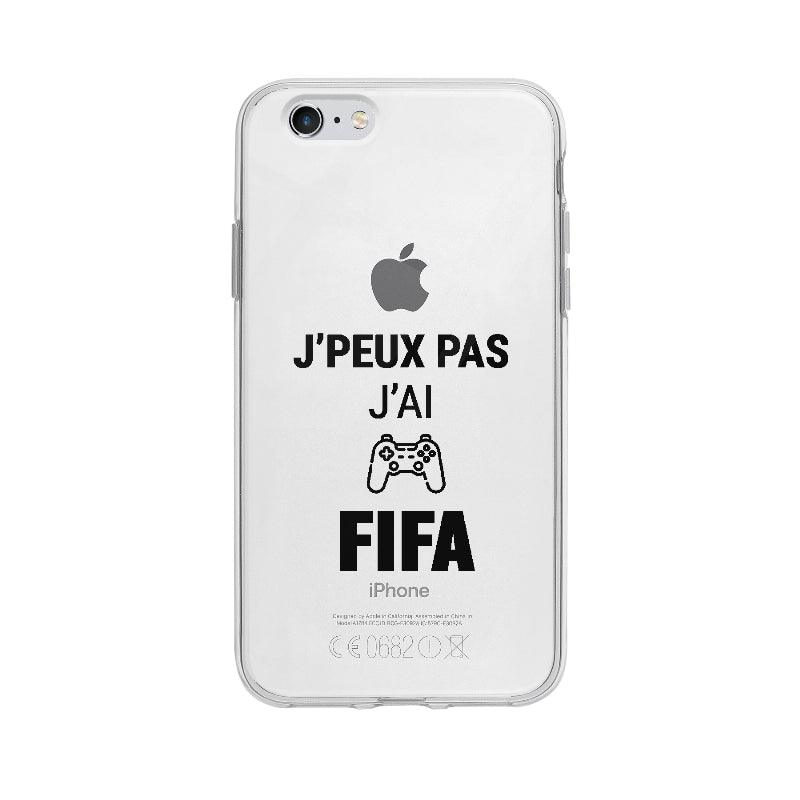 Coque J'peux Pas J'ai Fifa pour iPhone 6S - Coque Wiqeo 5€-10€, Delphine A, Drôle, Expression, Français, iPhone 6S Wiqeo, Déstockeur de Coques Pour iPhone