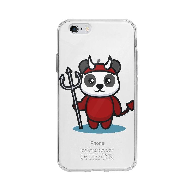 Coque Panda Déguisé En Diable pour iPhone 6S - Coque Wiqeo 5€-10€, Déguisé, Gautier N, Halloween, iPhone 6S, Panda Wiqeo, Déstockeur de Coques Pour iPhone