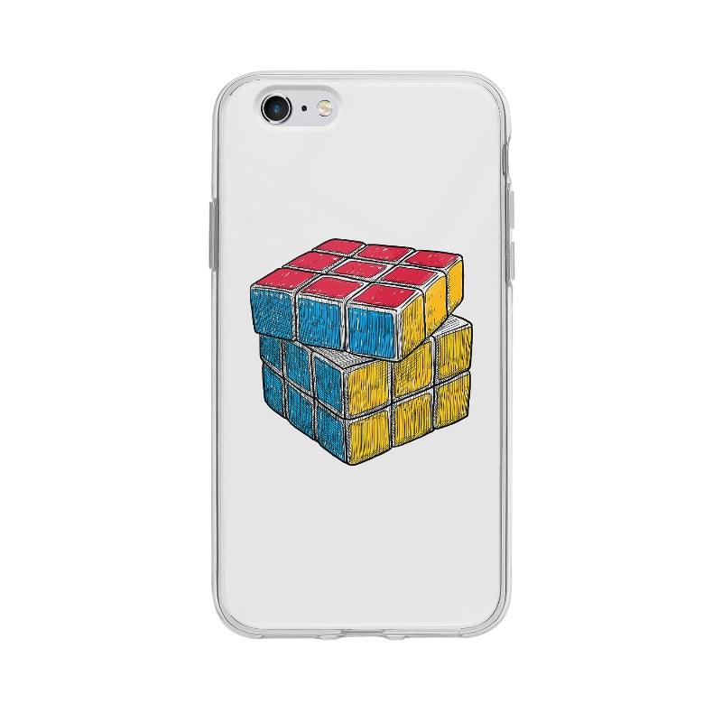 Coque Rubik's Cube pour iPhone 6S - Coque Wiqeo 5€-10€, Illustration, iPhone 6S, Lydie T Wiqeo, Déstockeur de Coques Pour iPhone