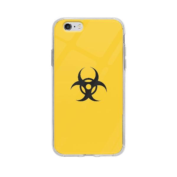 Coque Signe Danger Biologique pour iPhone 6S - Coque Wiqeo 5€-10€, Claudine M, Illustration, iPhone 6S Wiqeo, Déstockeur de Coques Pour iPhone