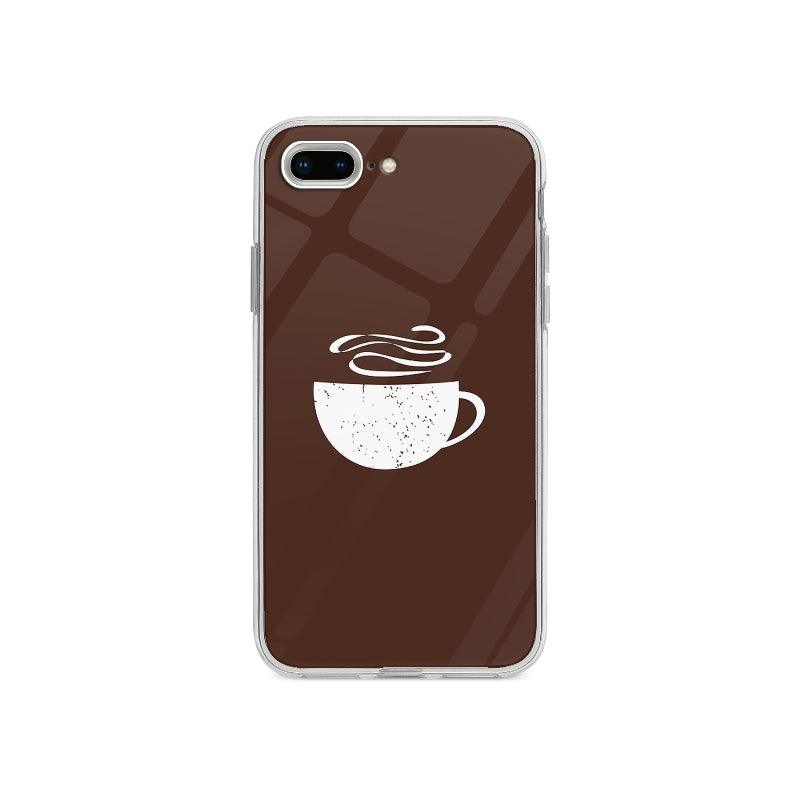 Coque Café Chaud pour iPhone 7 Plus - Coque Wiqeo 10€-15€, Fabien R, Illustration, iPhone 7 Plus, Nourriture Wiqeo, Déstockeur de Coques Pour iPhone