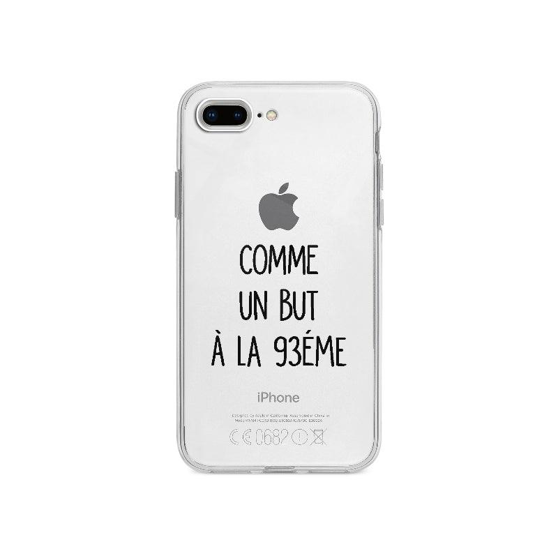 Coque Comme Un But A La 93ème pour iPhone 7 Plus - Coque Wiqeo 10€-15€, Axel L, Drôle, Expression, Français, iPhone 7 Plus Wiqeo, Déstockeur de Coques Pour iPhone