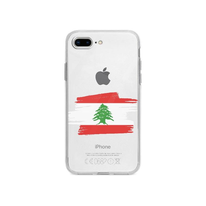 Coque Liban pour iPhone 7 Plus - Coque Wiqeo 10€-15€, Alais B, Drapeau, iPhone 7 Plus, Liban, Pays Wiqeo, Déstockeur de Coques Pour iPhone