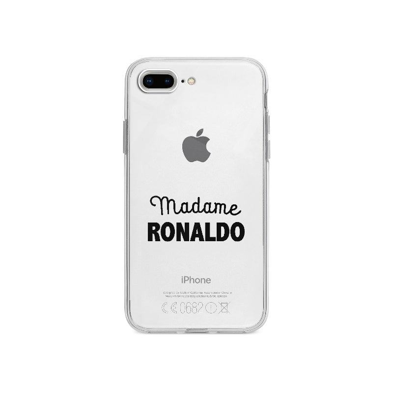Coque Madame Ronaldo pour iPhone 7 Plus - Coque Wiqeo 10€-15€, Amour, Expression, Fierté, Football, Français, iPhone 7 Plus, Rachel B, Tempérament Wiqeo, Déstockeur de Coques Pour iPhone