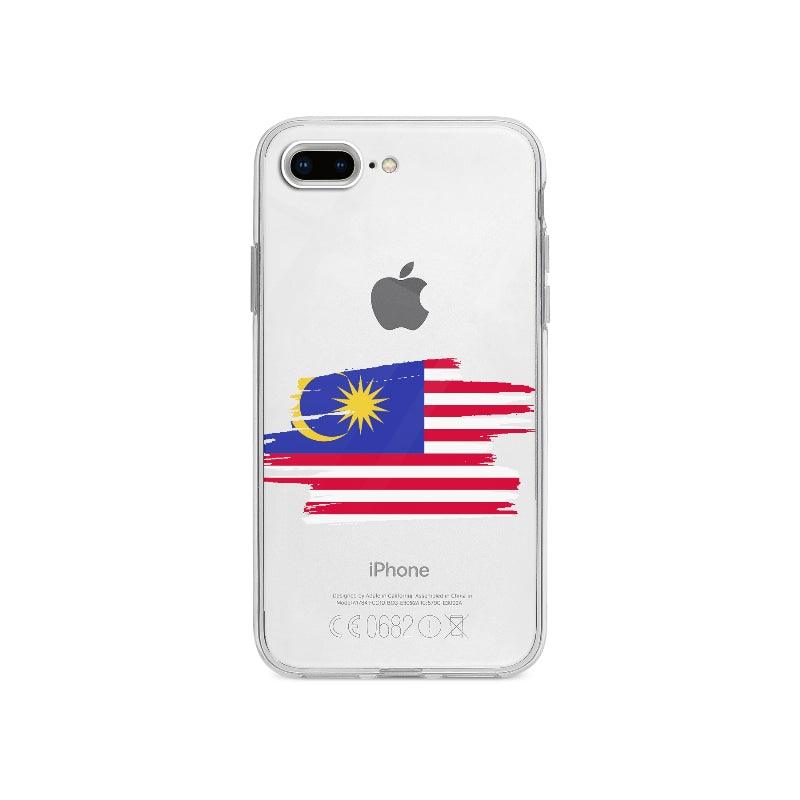 Coque Malaisie pour iPhone 7 Plus - Coque Wiqeo 10€-15€, Alexis G, Drapeau, iPhone 7 Plus, Malaisie, Pays Wiqeo, Déstockeur de Coques Pour iPhone
