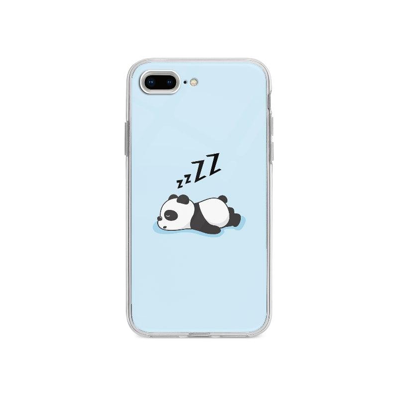 Coque Panda Endormi pour iPhone 7 Plus - Coque Wiqeo 10€-15€, Animaux, Bastien M, Illustration, iPhone 7 Plus, Mignon Wiqeo, Déstockeur de Coques Pour iPhone