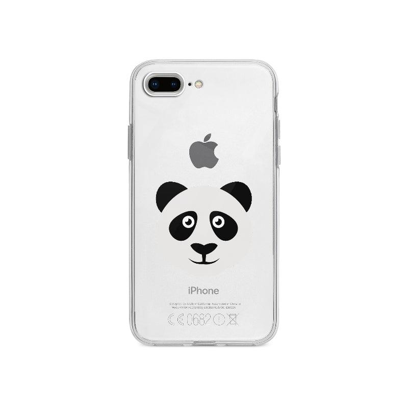 Coque Panda pour iPhone 7 Plus - Coque Wiqeo 10€-15€, Adele C, Animal, iPhone 7 Plus, Mignon, Panda, Portrait Wiqeo, Déstockeur de Coques Pour iPhone