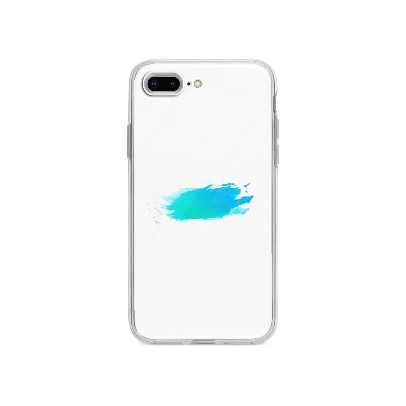Coque Peinture Bleue pour iPhone 7 Plus - Coque Wiqeo 10€-15€, Abstrait, iPhone 7 Plus, Nadine P Wiqeo, Déstockeur de Coques Pour iPhone