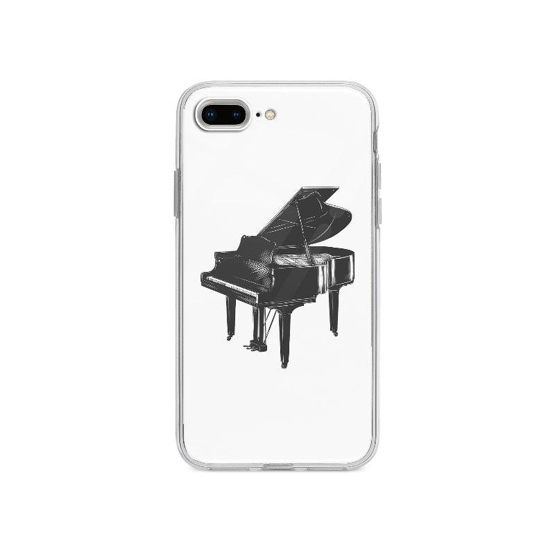 Coque Piano pour iPhone 7 Plus - Coque Wiqeo 10€-15€, Illustration, iPhone 7 Plus, Lydie T Wiqeo, Déstockeur de Coques Pour iPhone