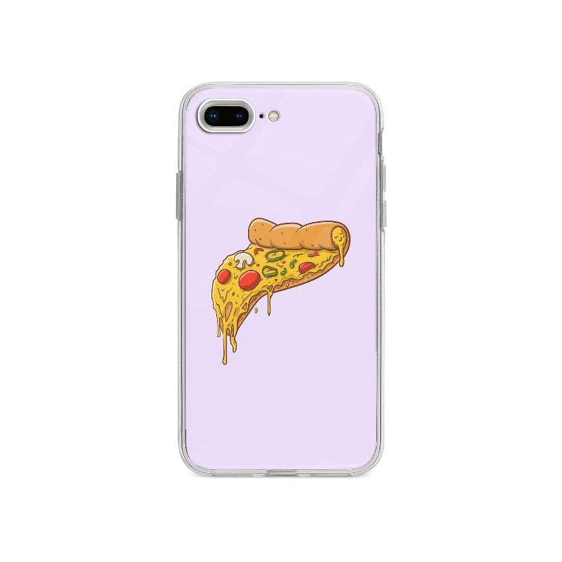 Coque Pizza Fondante pour iPhone 7 Plus - Coque Wiqeo 10€-15€, Delphine A, Illustration, iPhone 7 Plus Wiqeo, Déstockeur de Coques Pour iPhone