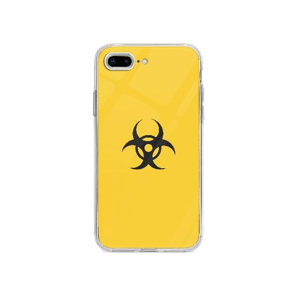 Coque Signe Danger Biologique pour iPhone 7 Plus - Coque Wiqeo 10€-15€, Claudine M, Illustration, iPhone 7 Plus Wiqeo, Déstockeur de Coques Pour iPhone