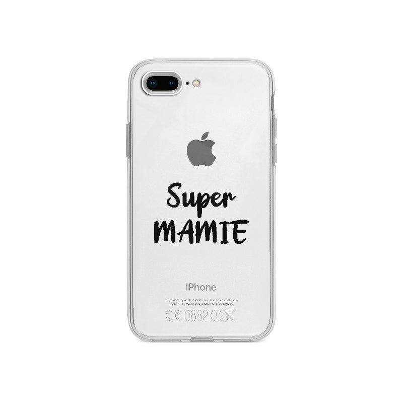 Coque Super Mamie pour iPhone 7 Plus - Coque Wiqeo 10€-15€, Amour, Expression, Fierté, Français, iPhone 7 Plus, Julie M, Tempérament Wiqeo, Déstockeur de Coques Pour iPhone