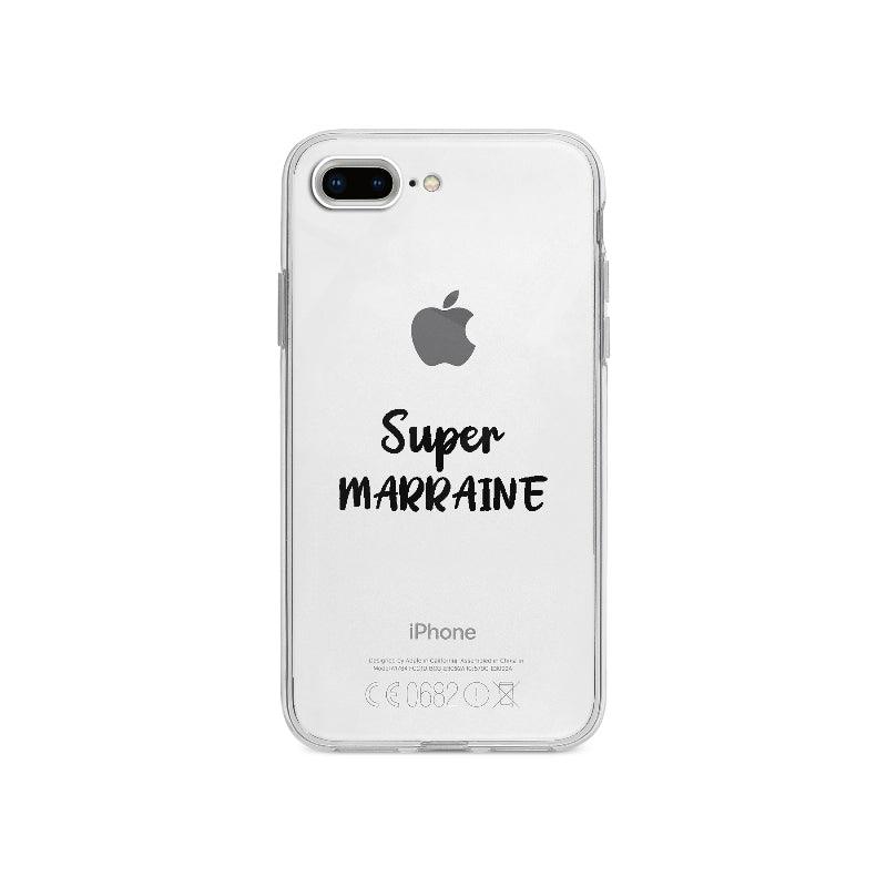 Coque Super Marraine pour iPhone 7 Plus - Coque Wiqeo 10€-15€, Adele C, Amour, Expression, Fierté, Français, iPhone 7 Plus, Tempérament Wiqeo, Déstockeur de Coques Pour iPhone