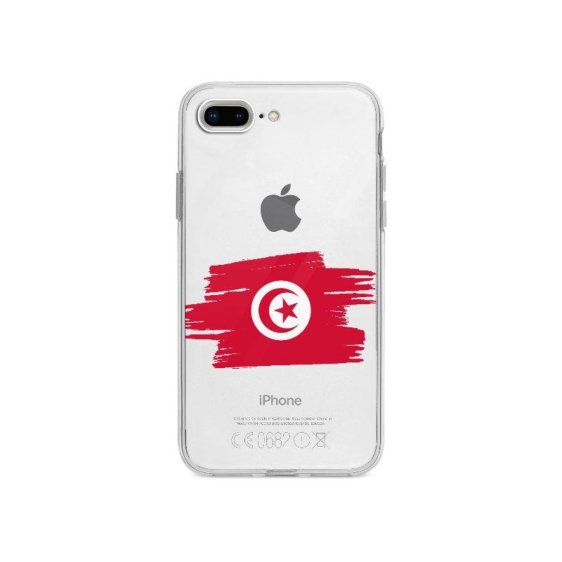 Coque Tunisie pour iPhone 7 Plus - Coque Wiqeo 10€-15€, Drapeau, iPhone 7 Plus, Julie M, Pays, Tunisie Wiqeo, Déstockeur de Coques Pour iPhone