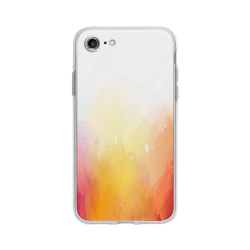 Coque Aquarelle Abstraite Colorée pour iPhone 7 - Coque Wiqeo 10€-15€, Abstrait, iPhone 7, Laure R Wiqeo, Déstockeur de Coques Pour iPhone