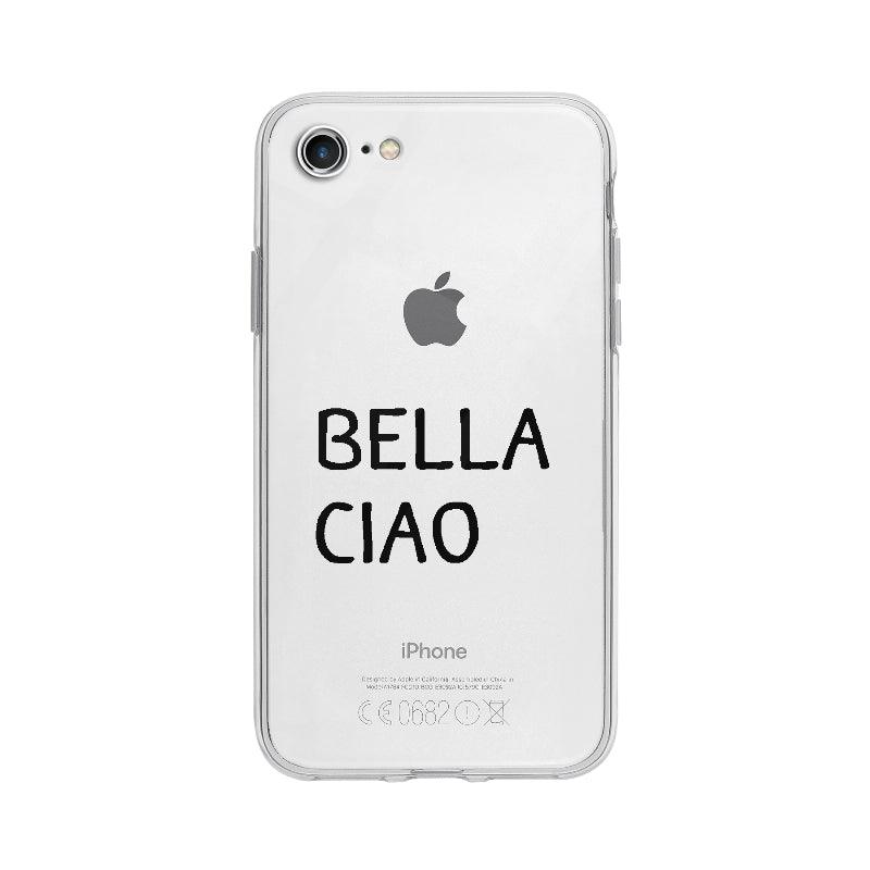 Coque Bella Ciao pour iPhone 7 - Coque Wiqeo 10€-15€, Amour, Espagnol, Expression, Fierté, Gautier N, iPhone 7, Tempérament Wiqeo, Déstockeur de Coques Pour iPhone