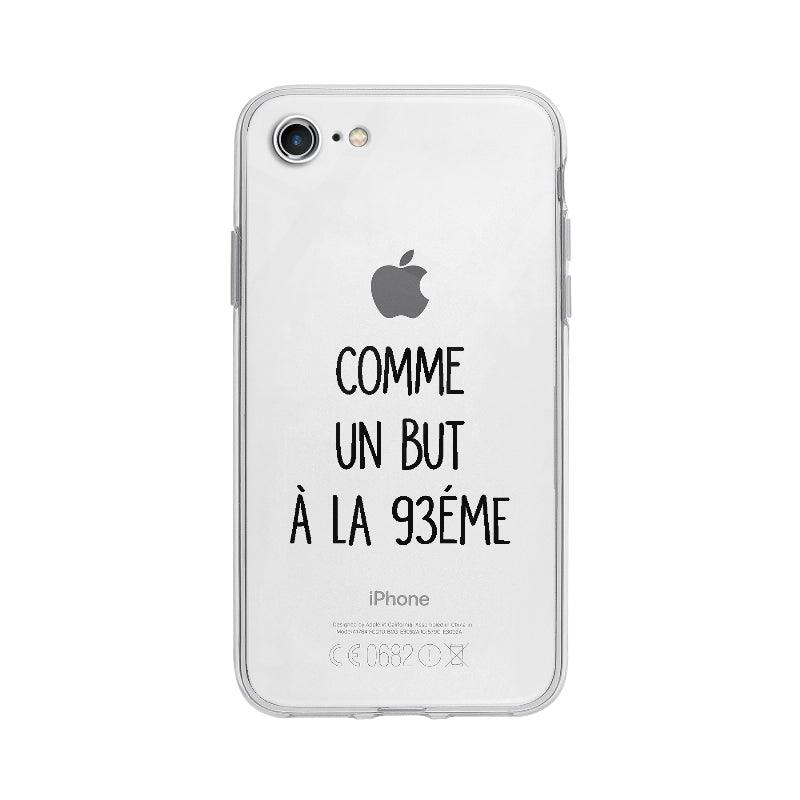 Coque Comme Un But A La 93ème pour iPhone 7 - Coque Wiqeo 10€-15€, Axel L, Drôle, Expression, Français, iPhone 7 Wiqeo, Déstockeur de Coques Pour iPhone