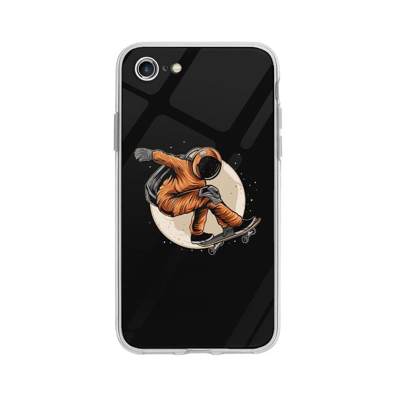 Coque Cosmonaute En Skateboard pour iPhone 7 - Coque Wiqeo 10€-15€, Espace, Gabriel N, Illustration, iPhone 7 Wiqeo, Déstockeur de Coques Pour iPhone