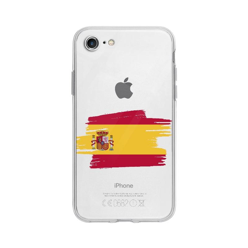 Coque Espagne pour iPhone 7 - Coque Wiqeo 10€-15€, Chantal W, Drapeau, Espagne, iPhone 7, Pays Wiqeo, Déstockeur de Coques Pour iPhone