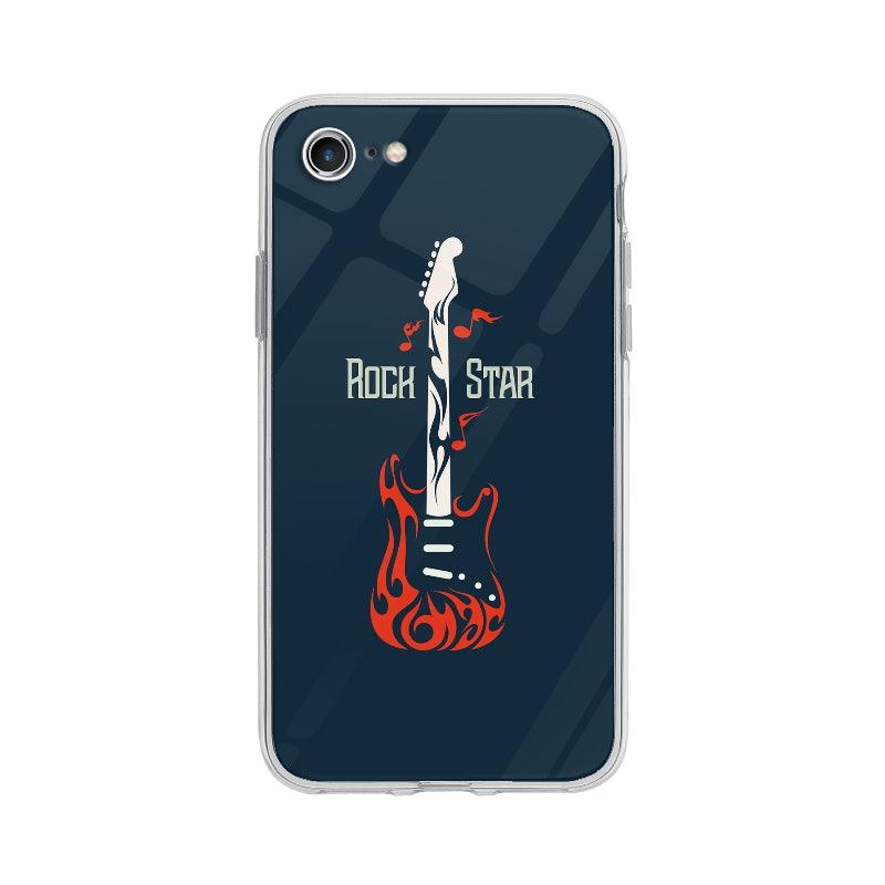 Coque Guitare Electrique- Illustration pour iPhone 7 - Coque Wiqeo 10€-15€, Illustration, iPhone 7, Rachel B Wiqeo, Déstockeur de Coques Pour iPhone