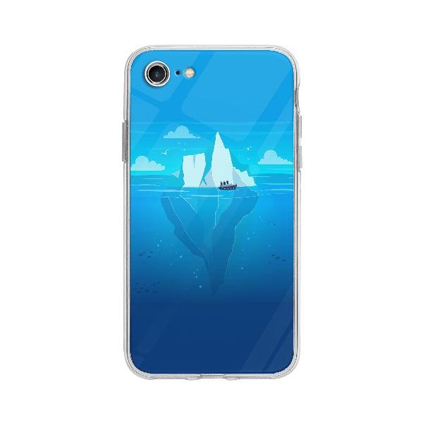 Coque Iceberg pour iPhone 7 - Coque Wiqeo 10€-15€, Chantal W, Illustration, iPhone 7, Paysage Wiqeo, Déstockeur de Coques Pour iPhone