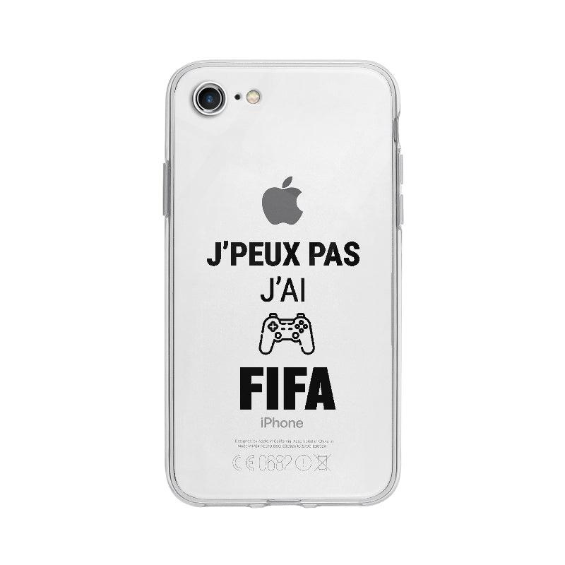 Coque J'peux Pas J'ai Fifa pour iPhone 7 - Coque Wiqeo 10€-15€, Delphine A, Drôle, Expression, Français, iPhone 7 Wiqeo, Déstockeur de Coques Pour iPhone