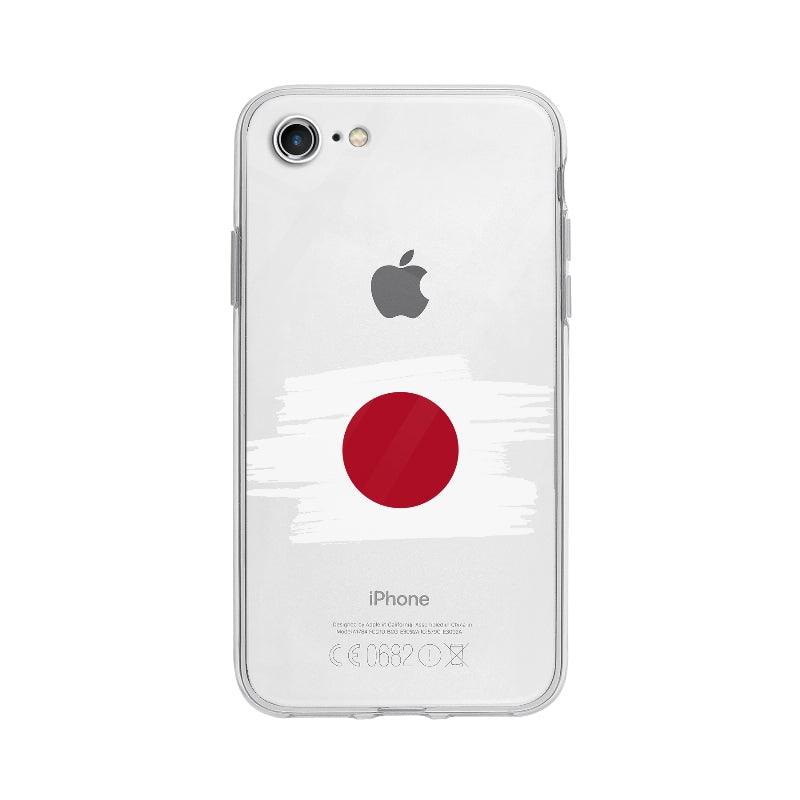 Coque Japon pour iPhone 7 - Coque Wiqeo 10€-15€, Brice N, Drapeau, iPhone 7, Japon, Pays Wiqeo, Déstockeur de Coques Pour iPhone