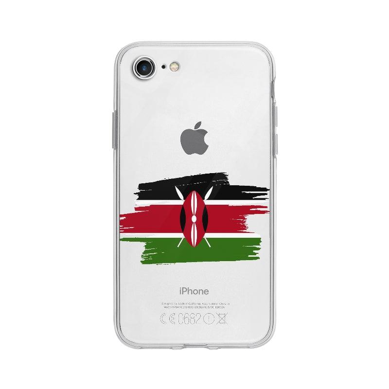 Coque Kenya pour iPhone 7 - Coque Wiqeo 10€-15€, Drapeau, iPhone 7, Kenya, Pays, Rachel B Wiqeo, Déstockeur de Coques Pour iPhone