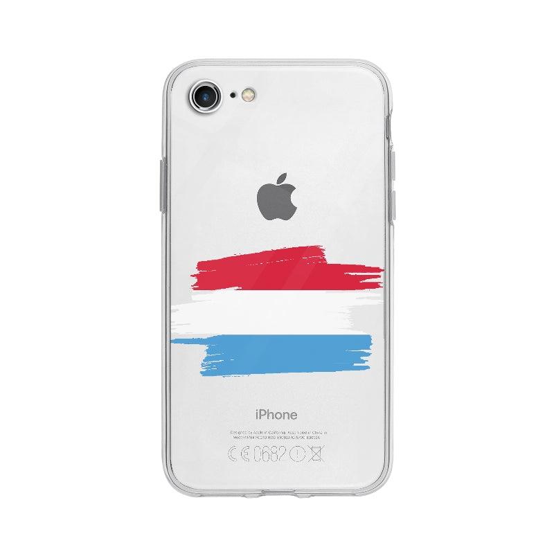 Coque Luxembourg pour iPhone 7 - Coque Wiqeo 10€-15€, Chantal W, Drapeau, iPhone 7, Luxembourg, Pays Wiqeo, Déstockeur de Coques Pour iPhone