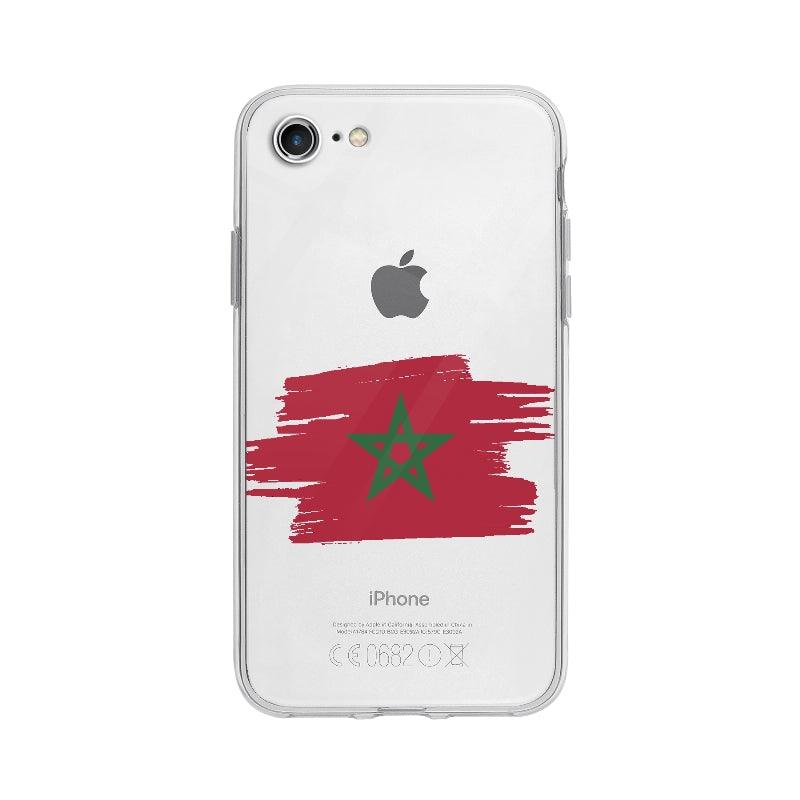 Coque Maroc pour iPhone 7 - Coque Wiqeo 10€-15€, Drapeau, Giselle D, iPhone 7, Maroc, Pays Wiqeo, Déstockeur de Coques Pour iPhone