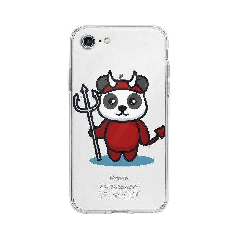 Coque Panda Déguisé En Diable pour iPhone 7 - Coque Wiqeo 10€-15€, Déguisé, Gautier N, Halloween, iPhone 7, Panda Wiqeo, Déstockeur de Coques Pour iPhone
